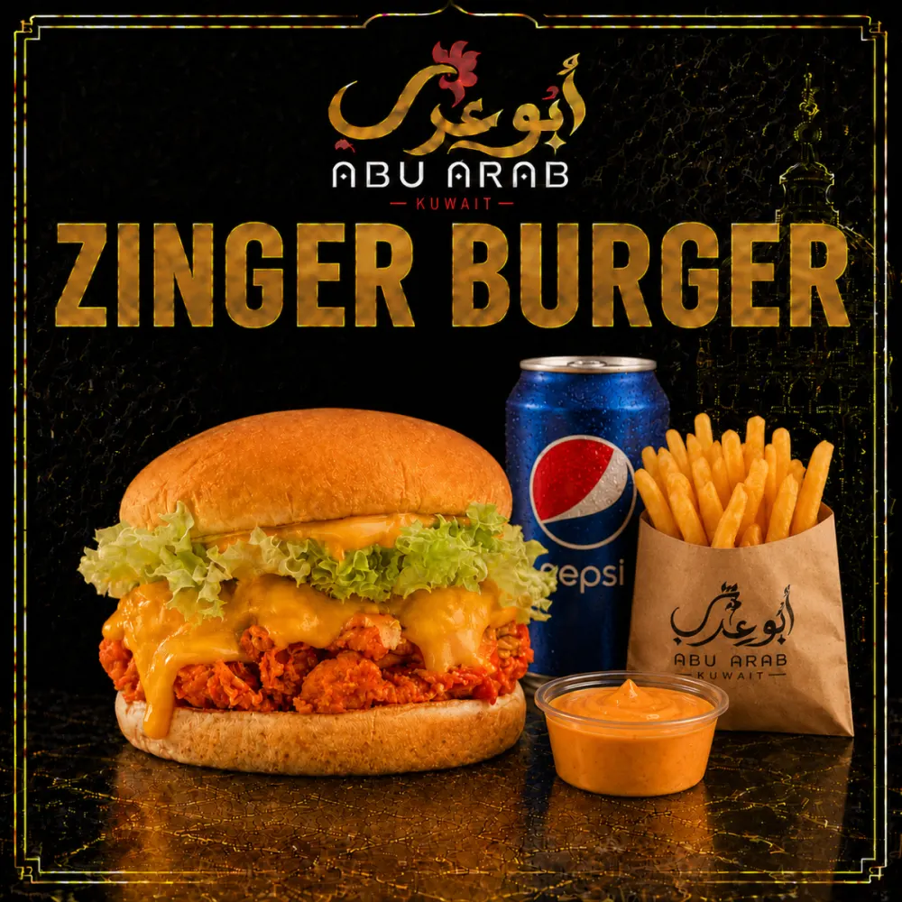 ZINGER BURGER MEALS