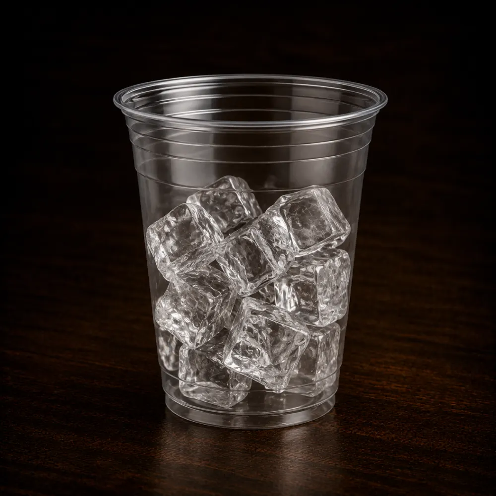 Glass ice