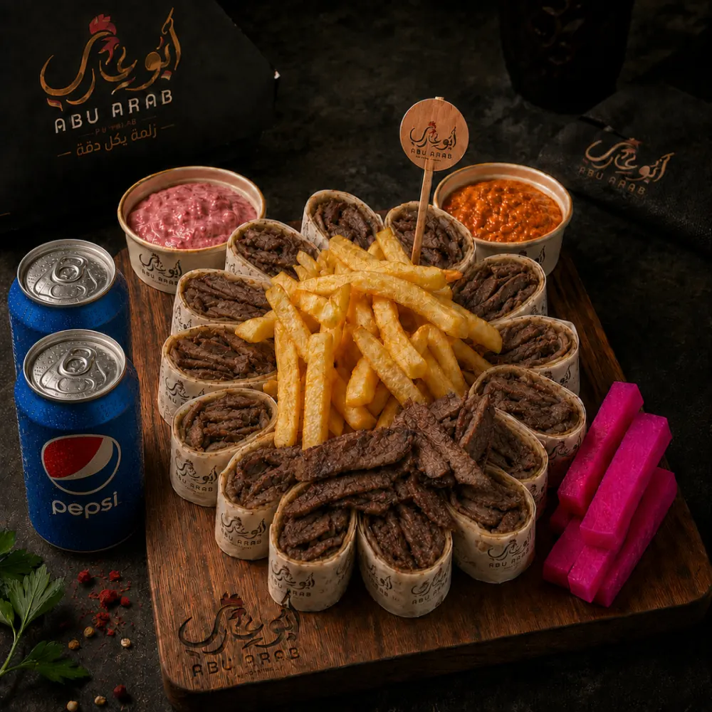 ARABIC MEAT PLATTER ( 2 Person)