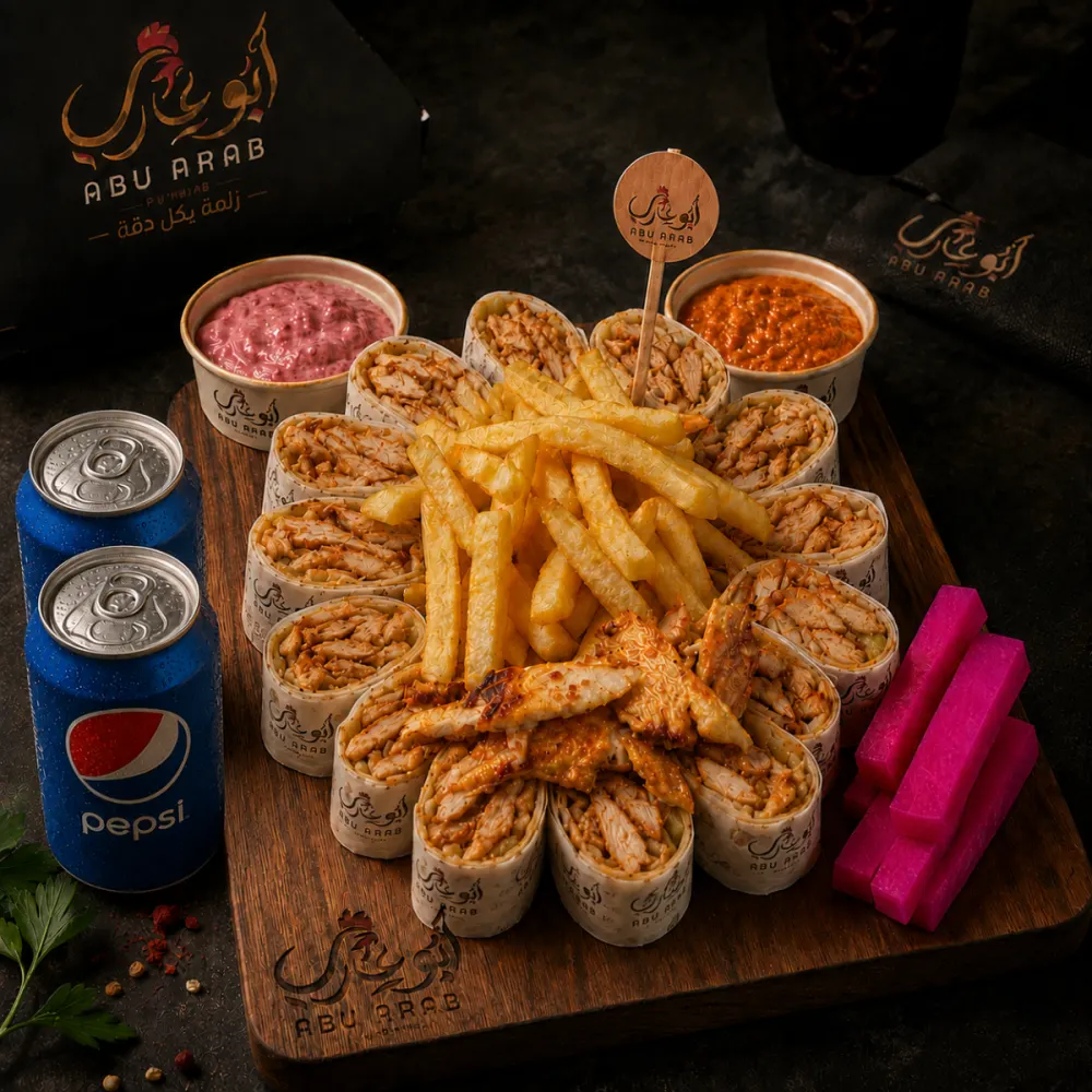 ARABIC CHICKEN PLATTER (2 Persons)