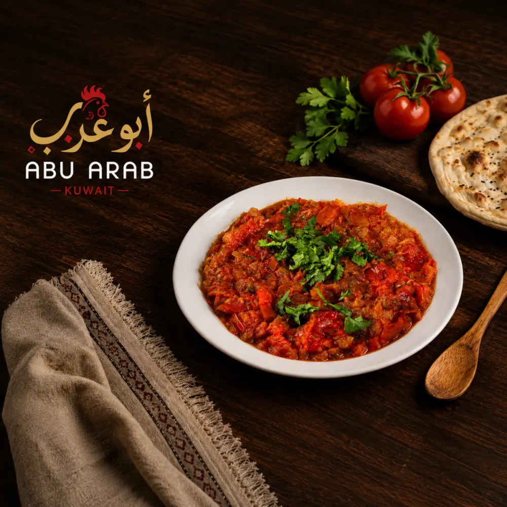 Tomato Hamsa with Meat